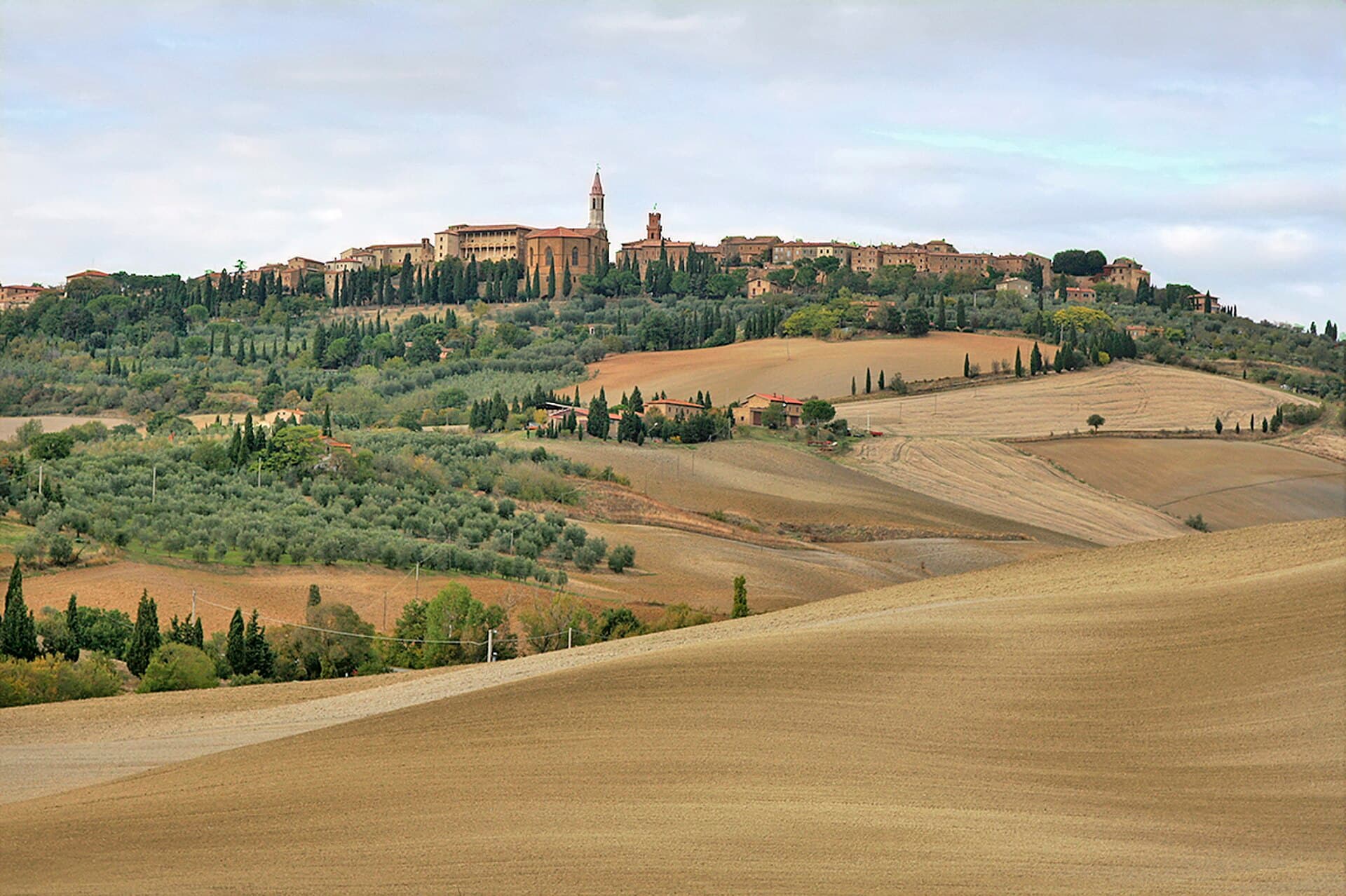 Pienza from the south